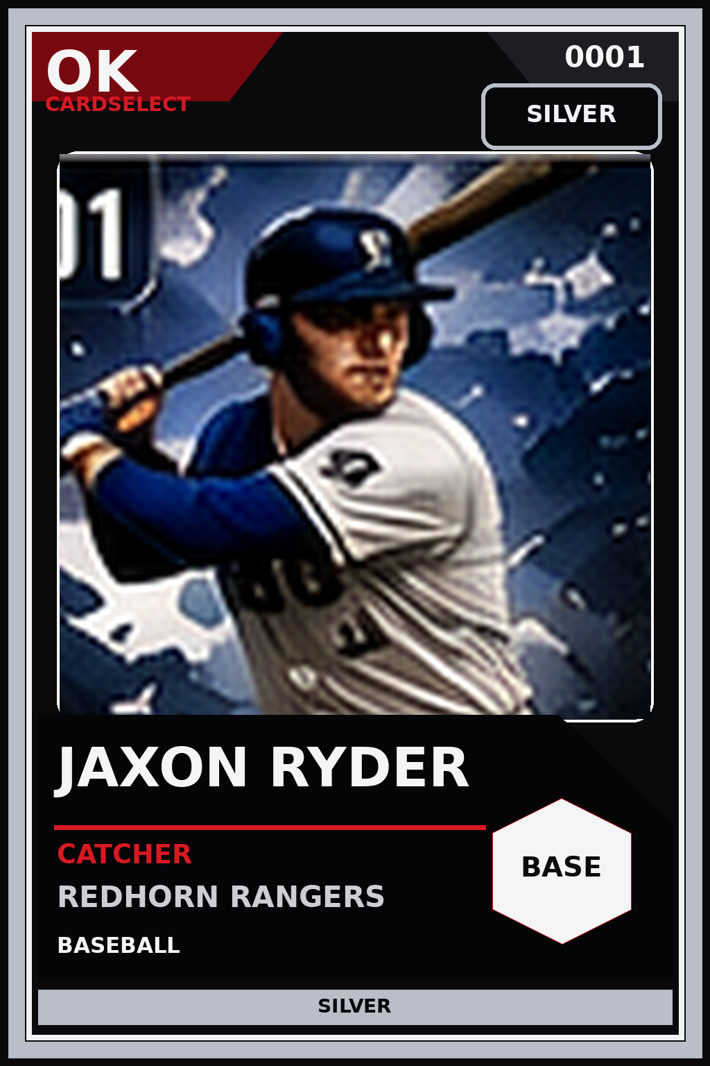 Silver Okcardselect card
